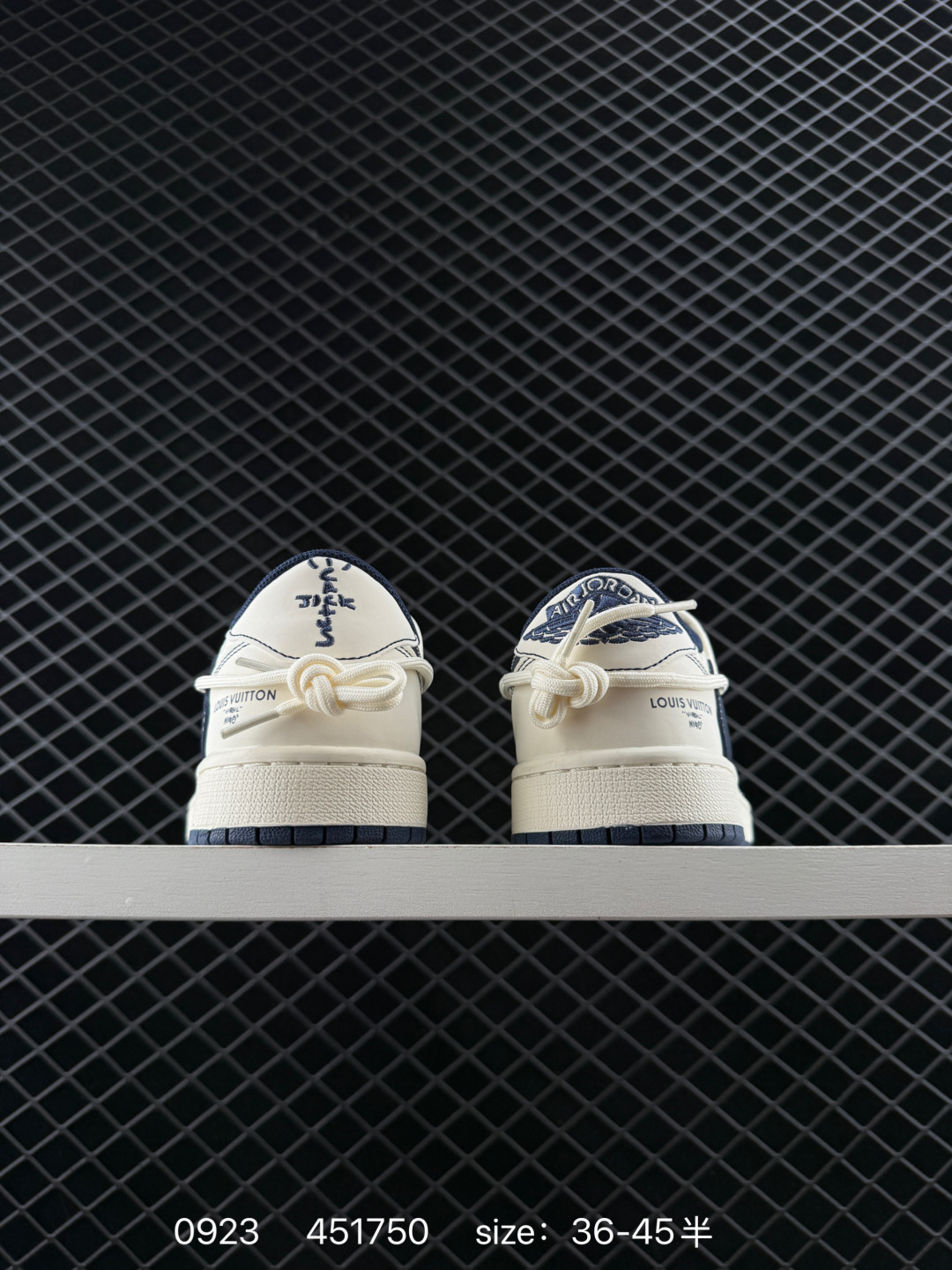 Fragment x Travis Scott x LV Air Jordan 1 Low